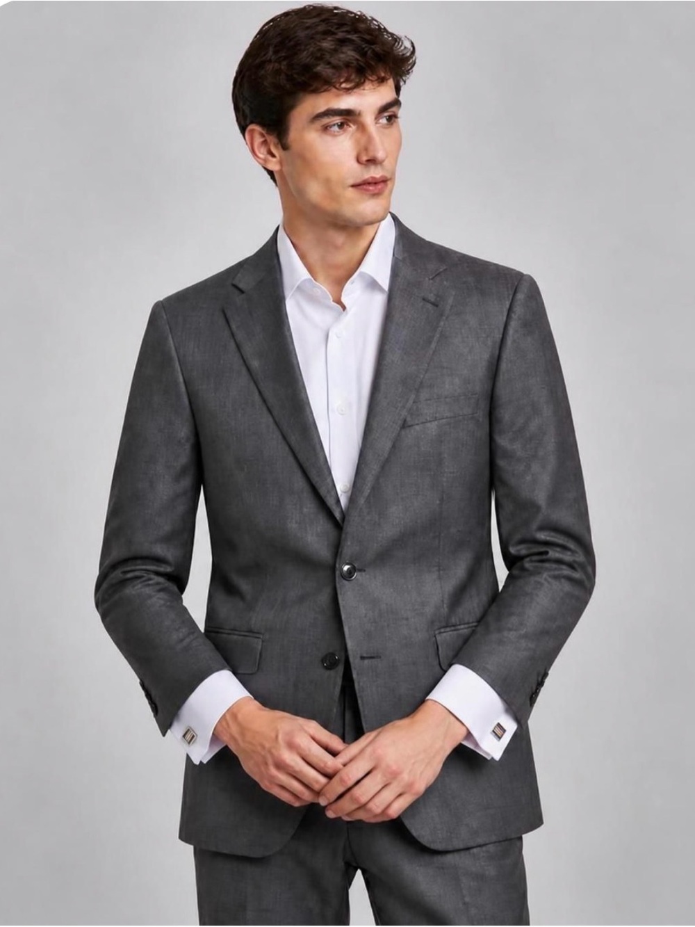 Indochino Men's Classic Gray Sport Coat Blazer